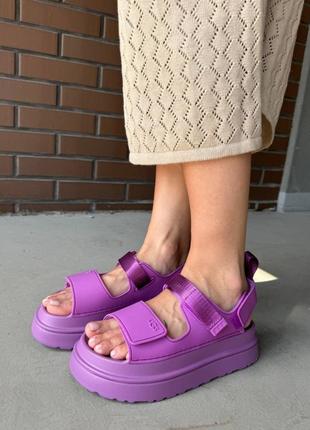 Ugg iii sandals pink, жіночі босоніжки, сандалі, женские сандали, босоножки
