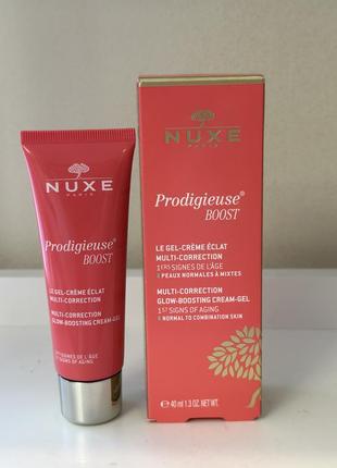 Мультикорректирующий гель крем nuxe creme prodigieuse boost multi-correction gel cream