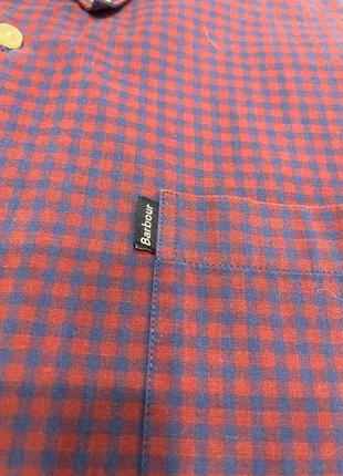 Акция 🎁 стильная рубашка barbour country gingham (tr) в клетку ralph lauren massimo dutti5 фото