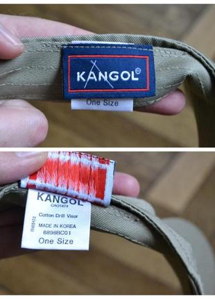Кепка козырек, визор kangol cotton drill visor6 фото