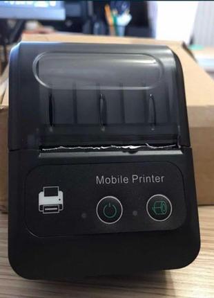 Термопринтер mobile printer bluetooth