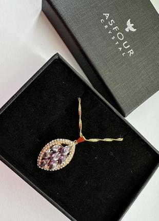 Asfour crystal египет подвеска кулон цепи