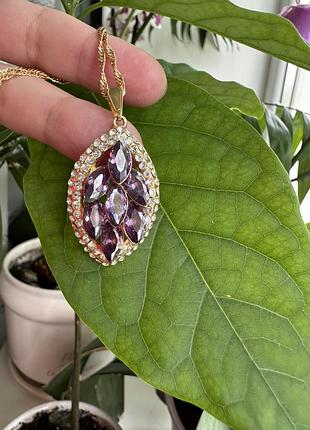 Asfour crystal египет подвеска кулон цепи3 фото