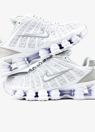 Nike shox tl "white"4 фото