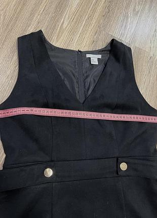 Сукня чорна замш h&m marant розмір 42, l5 фото