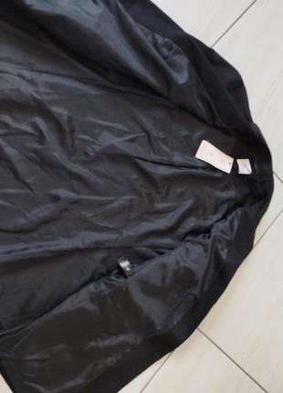 Стильный черный базовый пиджак блейзер3 фото