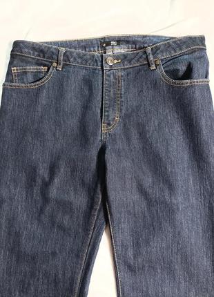 Темно  синие джинсы клеш от ellen amber6 фото