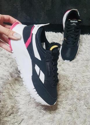 Кроссовки reebok classic натуральная замша