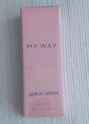 Парфумована вода для жінок giorgio armani my way eau de parfum, 15 мл (3614272907744)2 фото