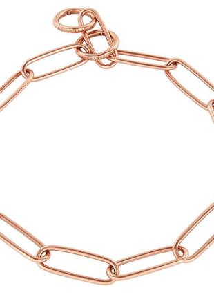 Sprenger collar long link спренгер нашийник для собак, довга ланка 3мм, куроган