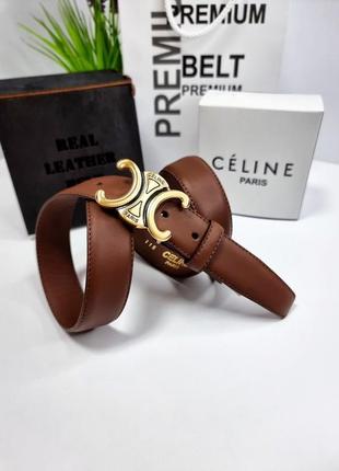 Ремень в стиле celine селин