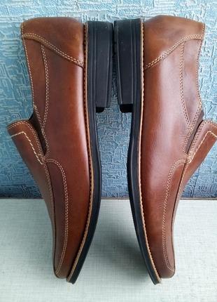 Отличные мужские кожаные  туфли люксового французского бренда sandro paris.6 фото