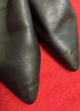 Великолепные кожаные удобные туфли h&m4 фото