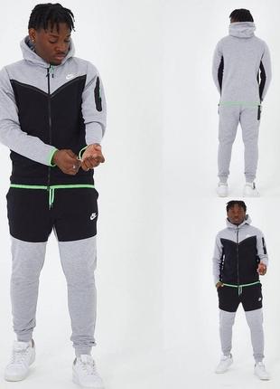 Костюм спортивний nike chile tech grey&black