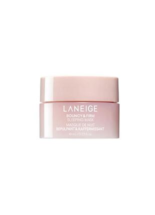 Ночная маска для лица laneige bouncy and firm sleeping shirt mask 10 мл