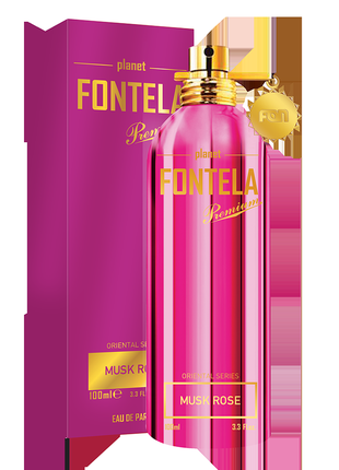 Женская парфюмированная вода fontela edp for women musk rose, 100 мл1 фото