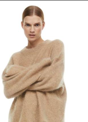 Светр оверсайз h&m wool alpapa.