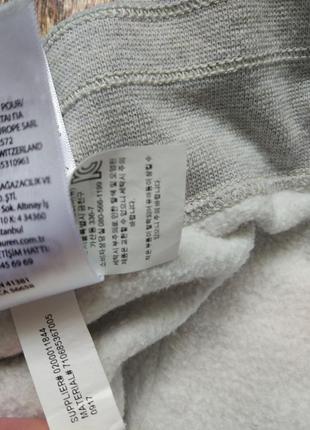 Серые мужские спортивные трикотажные штаны шорты polo ralph lauren размер xxl7 фото