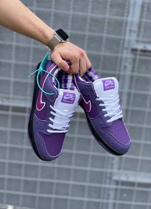 Кросівки чоловічі nike sb dunk low purple lobster4 фото