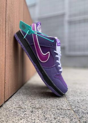 Кросівки чоловічі nike sb dunk low purple lobster5 фото