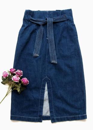 Юбка джинсовая длинная, h&m.4 фото