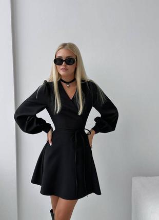 Базова чорна сукня міні
