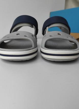 Сандалии на липучках босоножки дитячі сандалі crocband ii р. с 11 это р. 27-288 фото