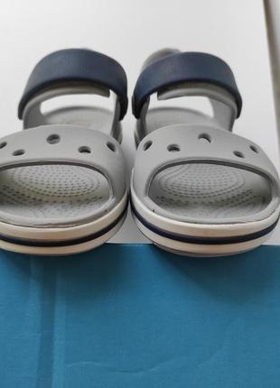 Сандалии на липучках босоножки дитячі сандалі crocband ii р. с 11 это р. 27-289 фото