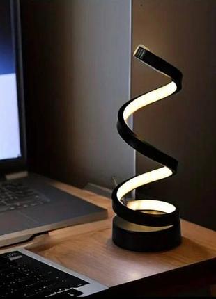 Настільний світильник ( нічник) білий2 фото