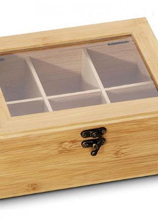 Коробка для хранения чая kela noa 12518 21х16х9 см