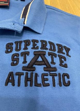 Акція 🎁 нова стильна синя футболка-поло superdry vintage superstate uniqlo ralph lauren5 фото