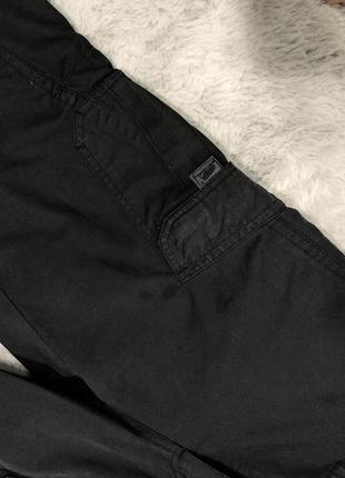 Мощные брюки черные штаны теплые9 фото