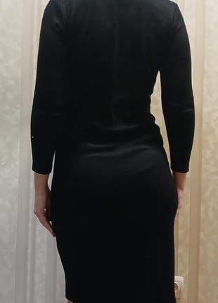 Сукня тепла чорна2 фото