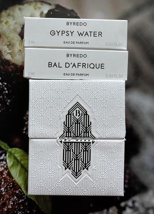 Byredo gypsy water, bal dafrique набір