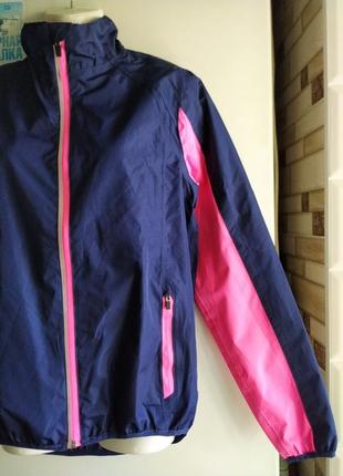 Фирменная куртка,ветровка удлиненная по спинке 44-46 р-crivit sports2 фото