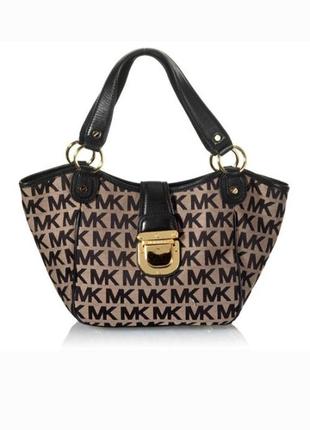 Michael kors сумка оригинальная лого9 фото