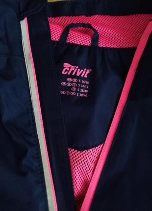 Фирменная куртка,ветровка удлиненная по спинке 44-46 р-crivit sports5 фото