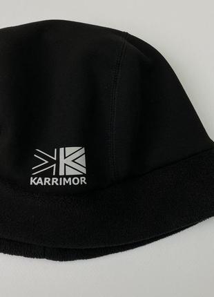 Шапка karrimor флисовая черная легкая аутдорная2 фото