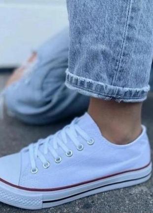 Кеды кроссовки в стиле converse1 фото