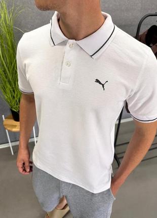 Поло 6 цветов с логотипом puma