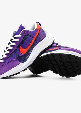 Sacai x nike vaporwaffle чоловічі якісні стильно виглядають, зручні в носінні4 фото