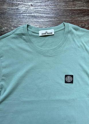 Футболка stone island  patch  tee2 фото