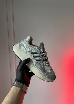 Мужские кроссовки adidas ozmillen shoes grey2 фото