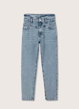 Джинсы, джинсы мом, момы высокие джинсы укороченные зауженные7 фото