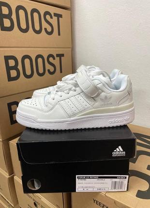 Кроссовки adidas forum 1 low white