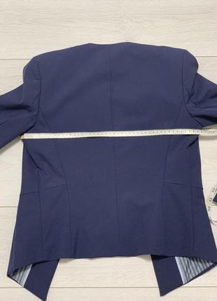 Пиджак блейзер жакет синий reserved, 36 размер5 фото
