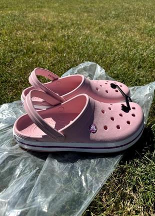 Крокси сабо crocband pearl (m10 w12) 
🛑 43-44 28см  
(в наявності є декілька пар)