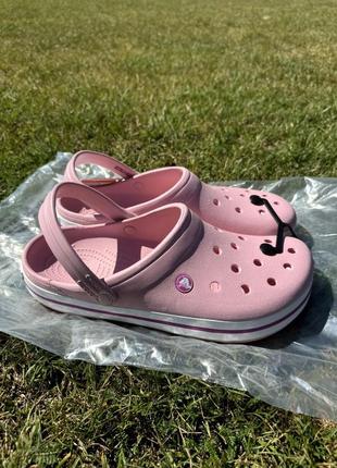 Крокси сабо crocband pearl (m11 w13) 
🛑 44-45 29см 
(в наявності є декілька пар)