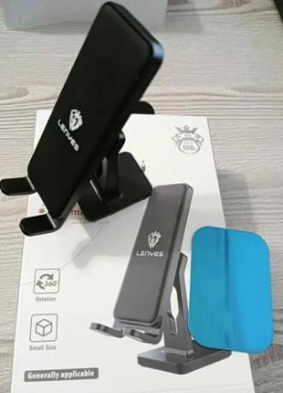 Магнітний тримач підставка для телефону lenyes в автомобіль sk22 фото
