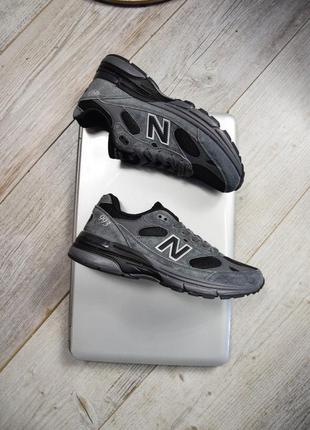 New balance 993 (black gray)2 фото